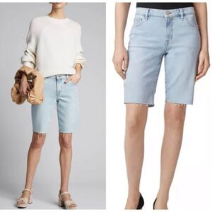 J Brand Relaxed Bermuda Shorts Gigi Size 27